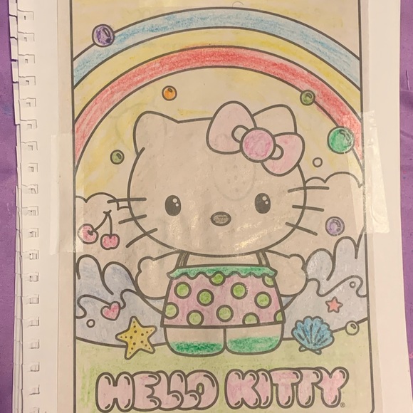 Hello kitty coloring pages for images it was fun expressing have fun - Picture 2 of 9